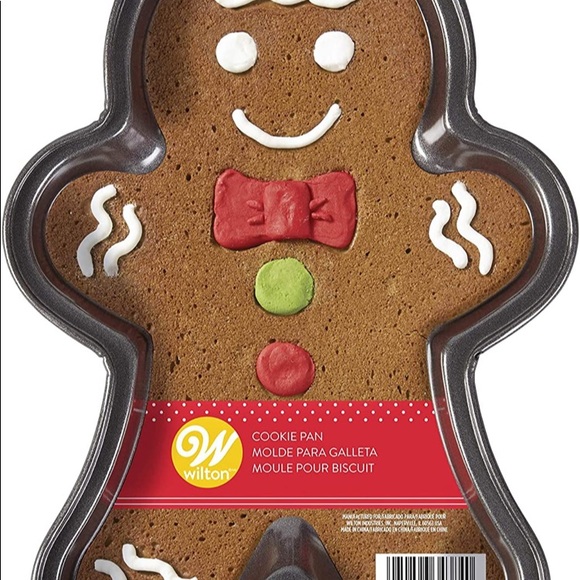 Giant Gingerbread Boy Cookie Baking Pan